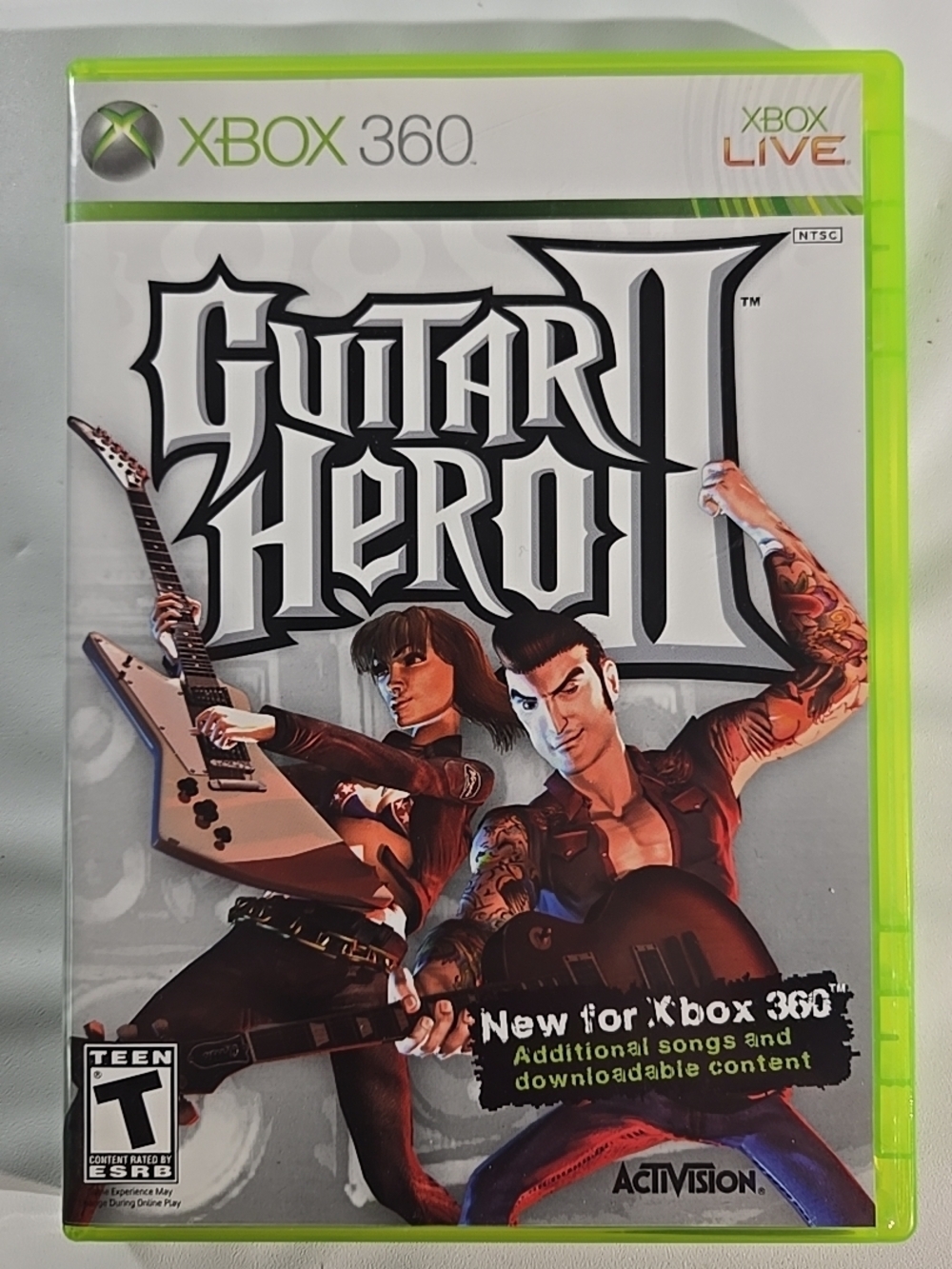 Microsoft Xbox 360 Guitar Hero II (Green)